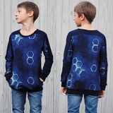 Schnittmuster Pullover Alex Gr. 80 bis 152 - Sewando