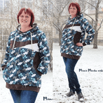 Schnittmuster Pullover Avery Gr. 32 bis 48 - Sewando