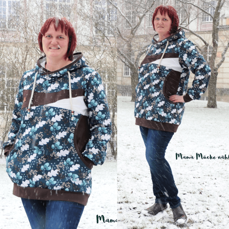 Schnittmuster Pullover Avery Gr. 32 bis 48 - Sewando