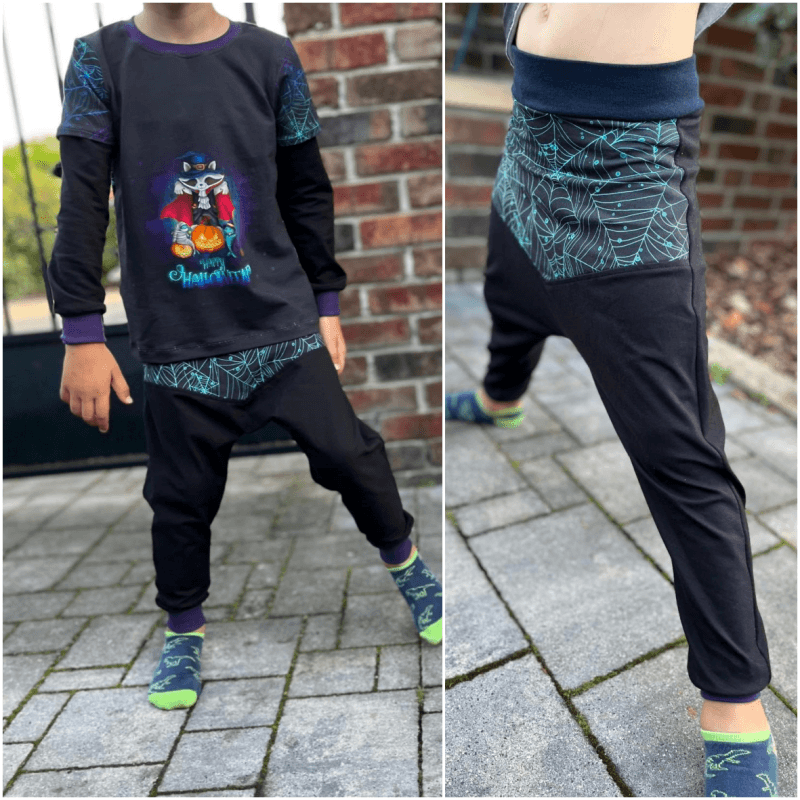 Schnittmuster Arrow Set Shirt und Hose Gr. 80 bis 152 - Sewando