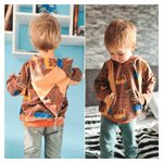 Schnittmuster Pullover Hoodie Bexx Gr. 80 bis 152 - Sewando