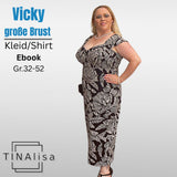 Vicky Kleid-Shirt große Brust Gr. 32 - 52