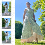 ADORABLE MARCELLINA - ROBE MAXI FÉMININE 32-46 - Sewando