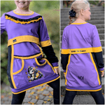 Schnittmuster Hoodie Kleid Brooke Gr. 80 bis 152 - Sewando