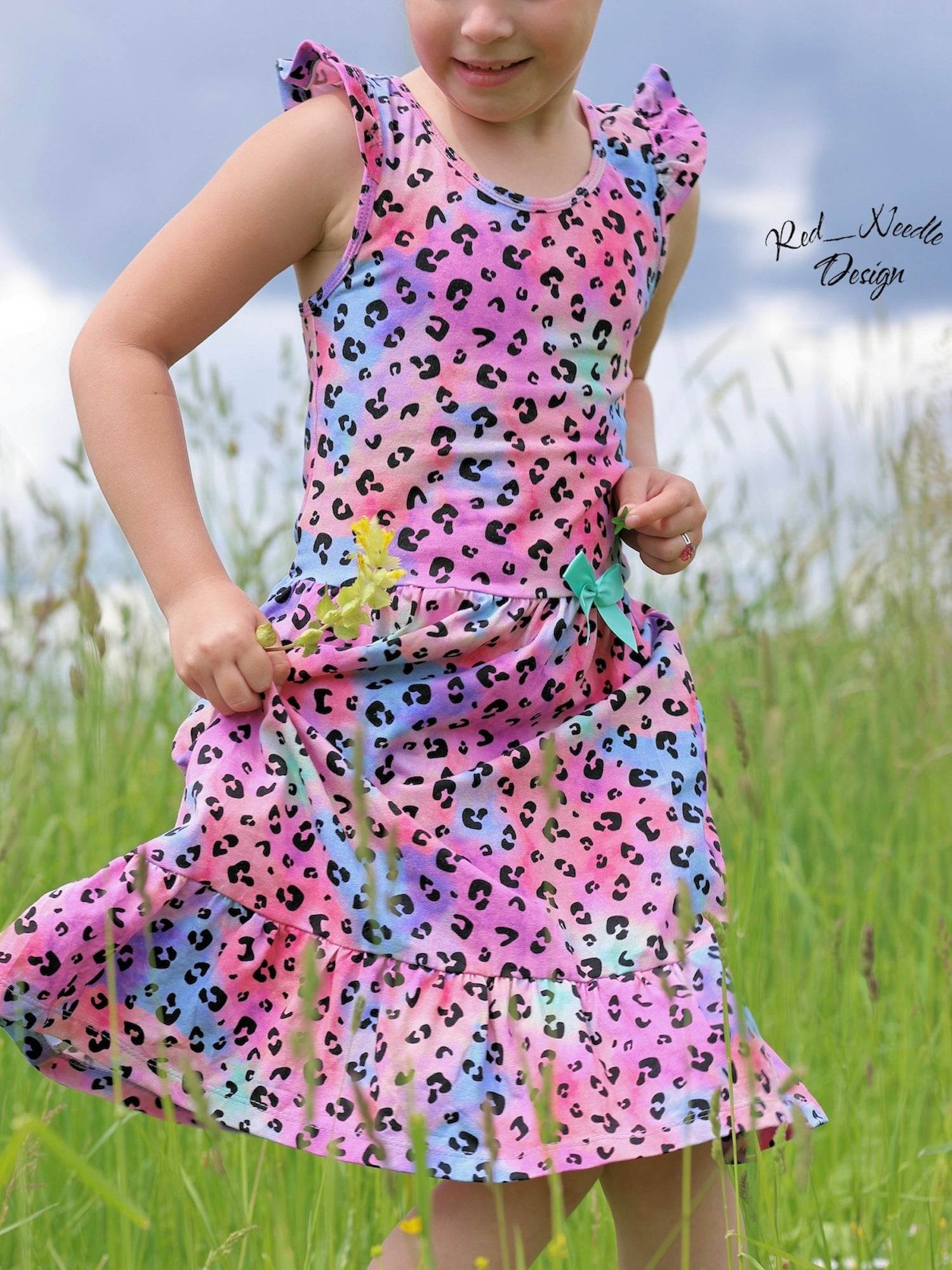 Schnittmuster Kleid / Top Racerback Schweißperlchen Gr. 80-140 - Sewando