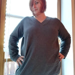 Basic-Pulli 'V-NECK' Schnittmuster+Nähanleitung Gr. 44 - 58 | BU 103-141 : - Sewando