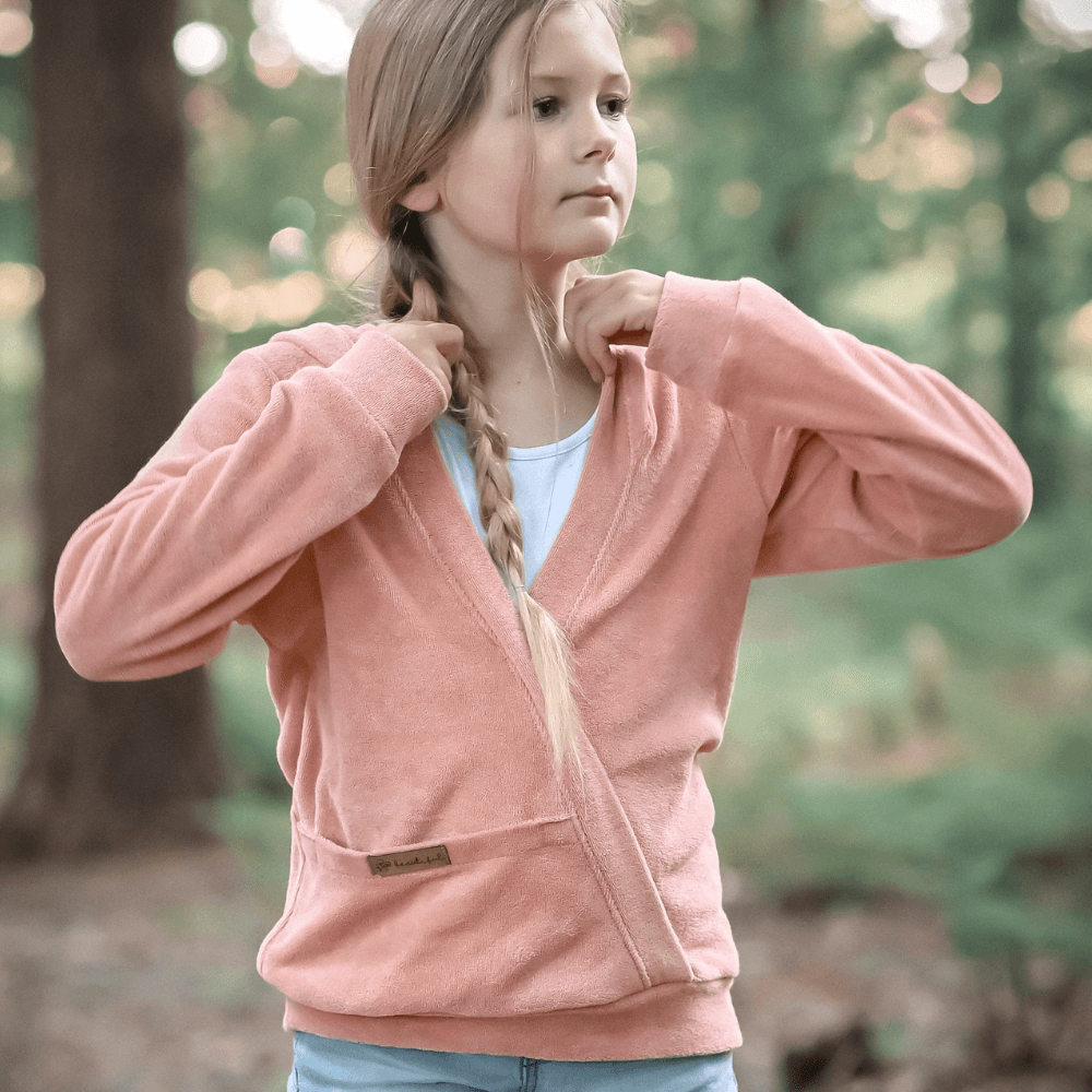 Schnittmuster Mini Hoodie bequem Gr. 104 - 164 - Sewando