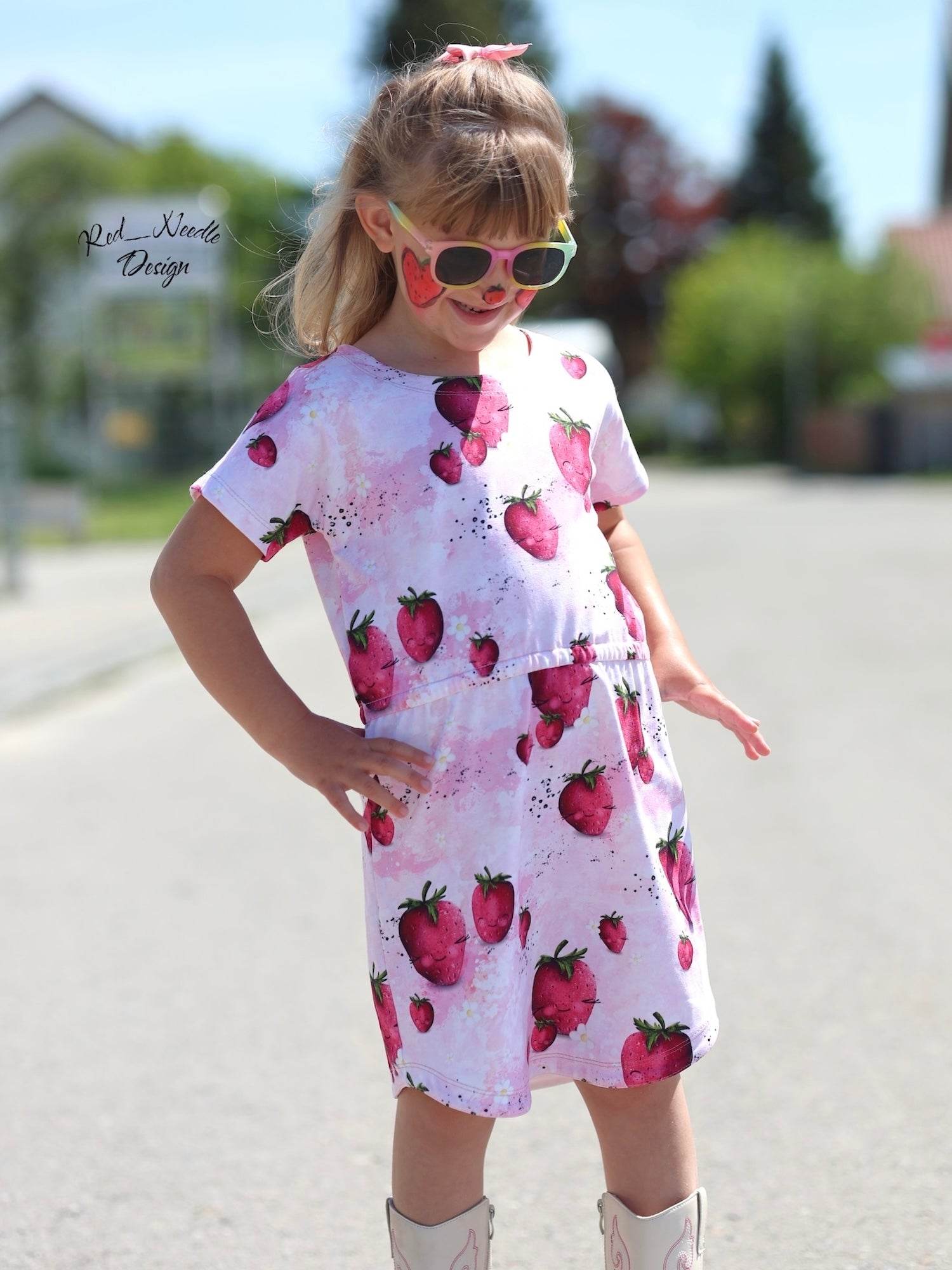 Schnittmuster Kleid Schummelfummel Gr. 80-164 - Sewando