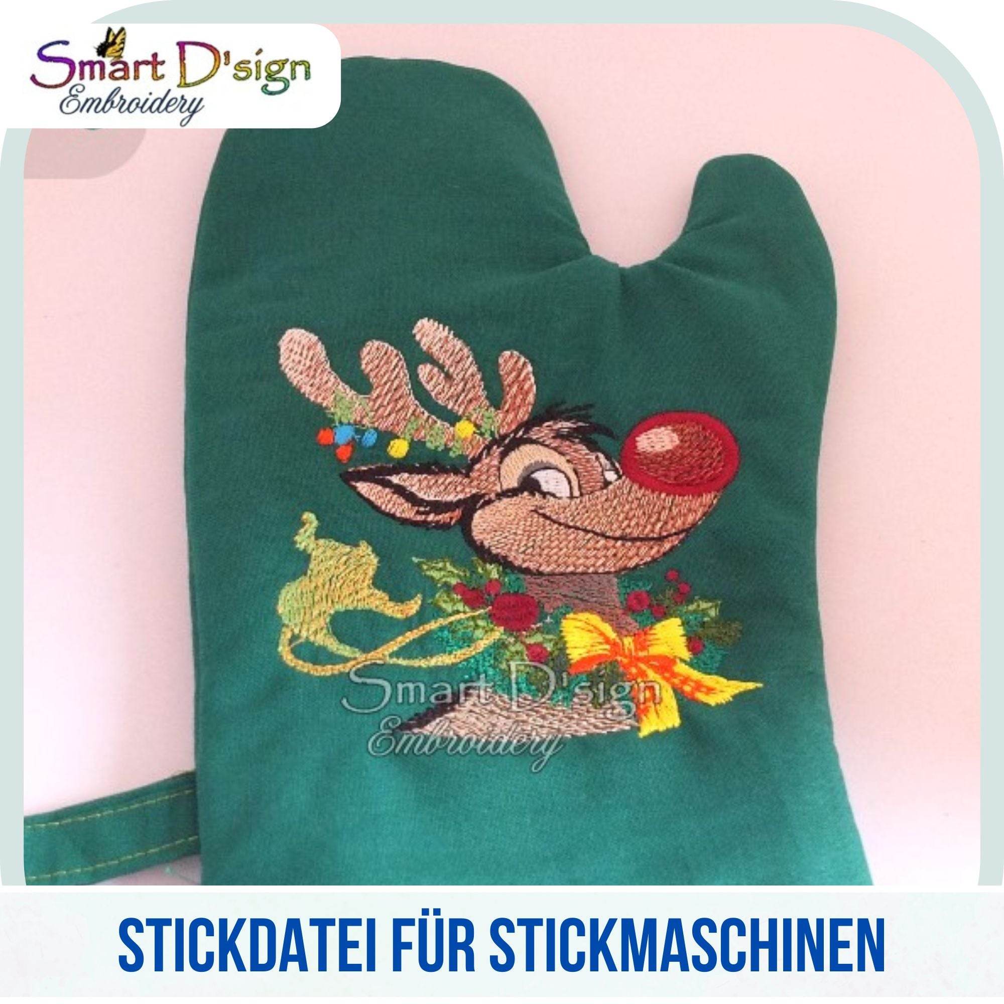 STICKDATEI - FREUNDLICHER DANCER RENTIER - Sewando
