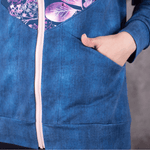 Schnittmuster Sweatjacke Nurika Gr. 32 - 52 - Sewando