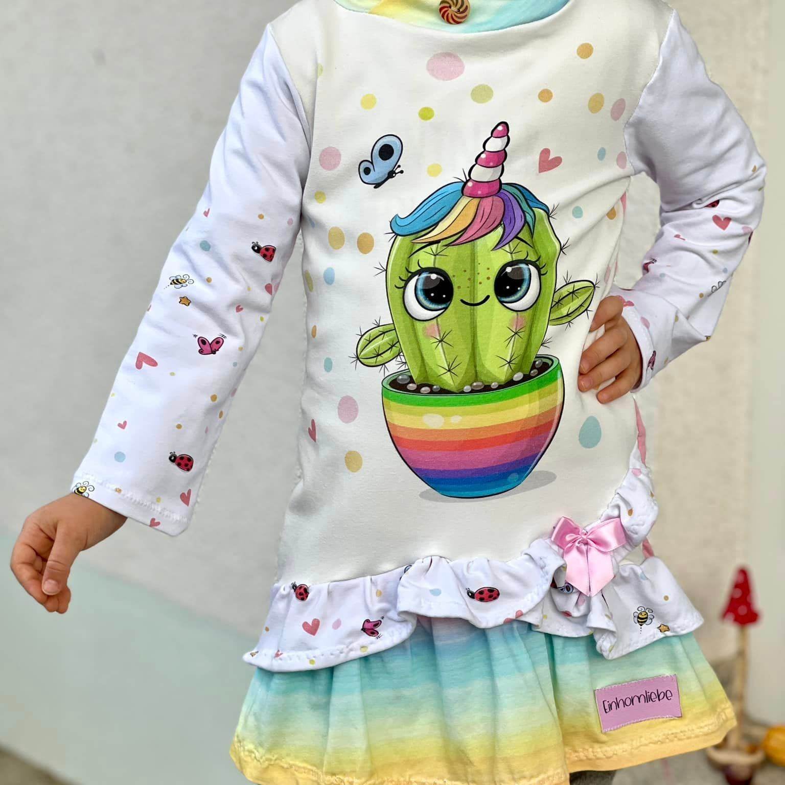 Schnittmuster Aya Pullover Kleid Gr. 80 bis 152 - Sewando