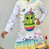 Schnittmuster Aya Pullover Kleid Gr. 80 bis 152 - Sewando
