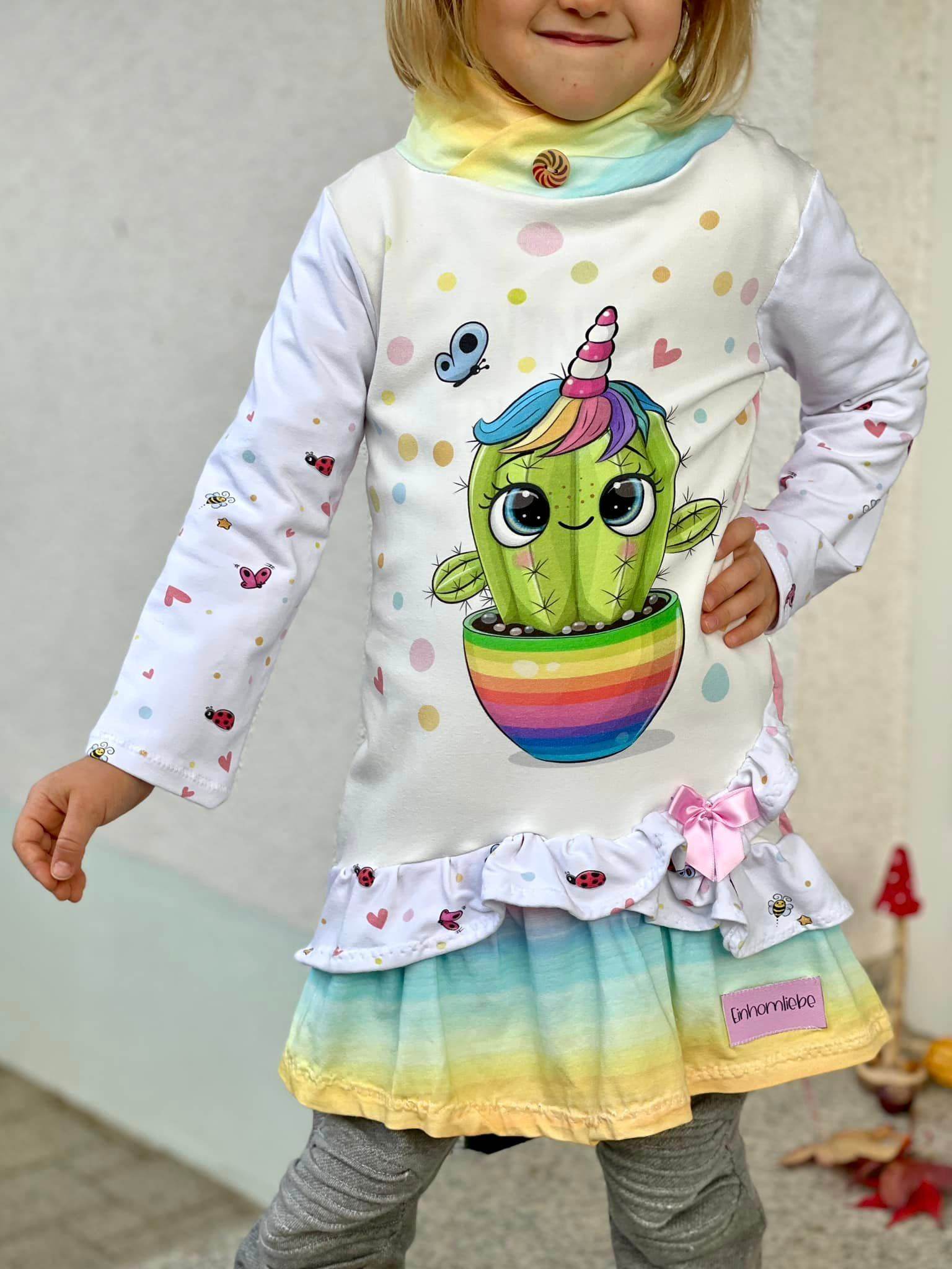 Schnittmuster Aya Pullover Kleid Gr. 80 bis 152 - Sewando