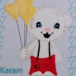 Stickdatei Teddy Boy Doodle Applikation Set 864 - Sewando