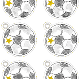 Stickdatei - Fußballparty Set - Sewando