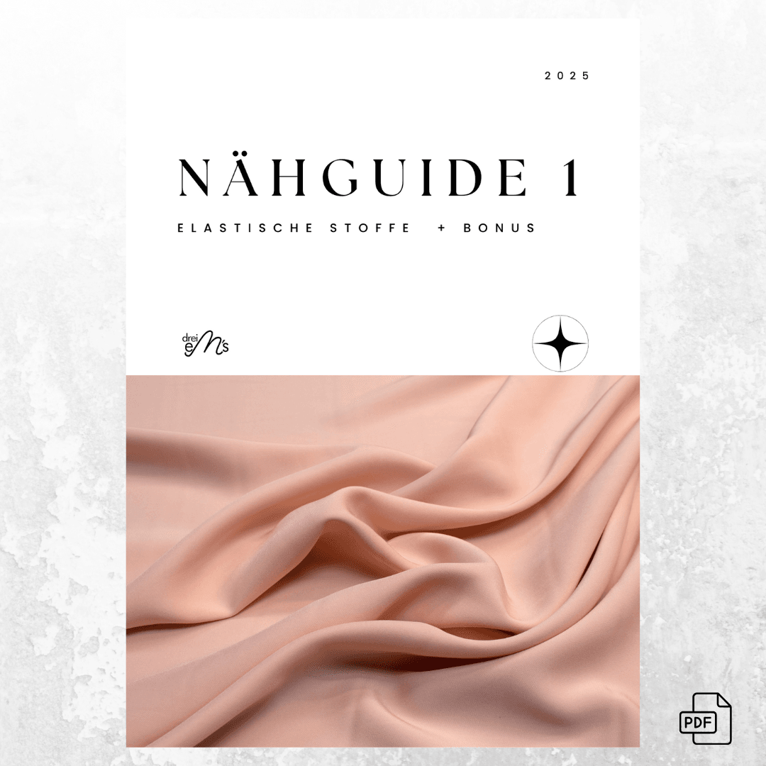 PDF- NÄHGUIDE 1 für elastische Stoffe + Bonus : - Sewando