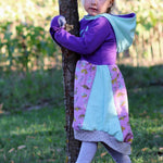 Schnittmuster Herbstzauber Kleid/ Tunika/ Schößchenshirt Größe 56-164 - Sewando