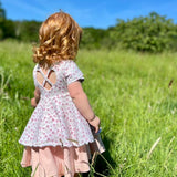 Schnittmuster *Little Sweet Heart Dress* #Herzkleid #Drehkleid #Herz-Rücken Gr. 74-176