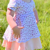 Schnittmuster *Little Sweet Heart Dress* #Herzkleid #Drehkleid #Herz-Rücken Gr. 74-176