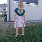 Schnittmuster *Little Sweet Heart Dress* #Herzkleid #Drehkleid #Herz-Rücken Gr. 74-176