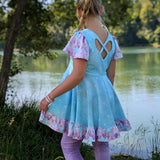 Schnittmuster *Little Sweet Heart Dress* #Herzkleid #Drehkleid #Herz-Rücken Gr. 74-176