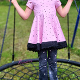 Schnittmuster *Little Sweet Heart Dress* #Herzkleid #Drehkleid #Herz-Rücken Gr. 74-176