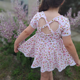 Schnittmuster *Little Sweet Heart Dress* #Herzkleid #Drehkleid #Herz-Rücken Gr. 74-176