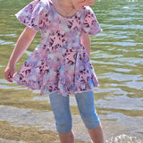 Schnittmuster *Little Sweet Heart Dress* #Herzkleid #Drehkleid #Herz-Rücken Gr. 74-176