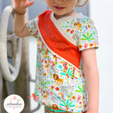 Schnittmuster Shirt für Mädchen Fran Gr. 74-164