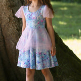 Schnittmuster *Little Sweet Heart Dress* #Herzkleid #Drehkleid #Herz-Rücken Gr. 74-176