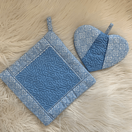 Stickdatei Küche Topflappen Untersetzer ITH 710/1 Mug Rug In the Hoop - Sewando