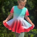 Schnittmuster *Little Sweet Heart Dress* #Herzkleid #Drehkleid #Herz-Rücken Gr. 74-176