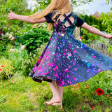 Schnittmuster *Little Sweet Heart Dress* #Herzkleid #Drehkleid #Herz-Rücken Gr. 74-176