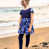 Schnittmuster *Little Sweet Heart Dress* #Herzkleid #Drehkleid #Herz-Rücken Gr. 74-176