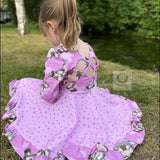 Schnittmuster *Little Sweet Heart Dress* #Herzkleid #Drehkleid #Herz-Rücken Gr. 74-176