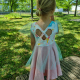 Schnittmuster *Little Sweet Heart Dress* #Herzkleid #Drehkleid #Herz-Rücken Gr. 74-176