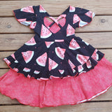 Schnittmuster *Little Sweet Heart Dress* #Herzkleid #Drehkleid #Herz-Rücken Gr. 74-176