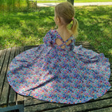 Schnittmuster *Little Sweet Heart Dress* #Herzkleid #Drehkleid #Herz-Rücken Gr. 74-176