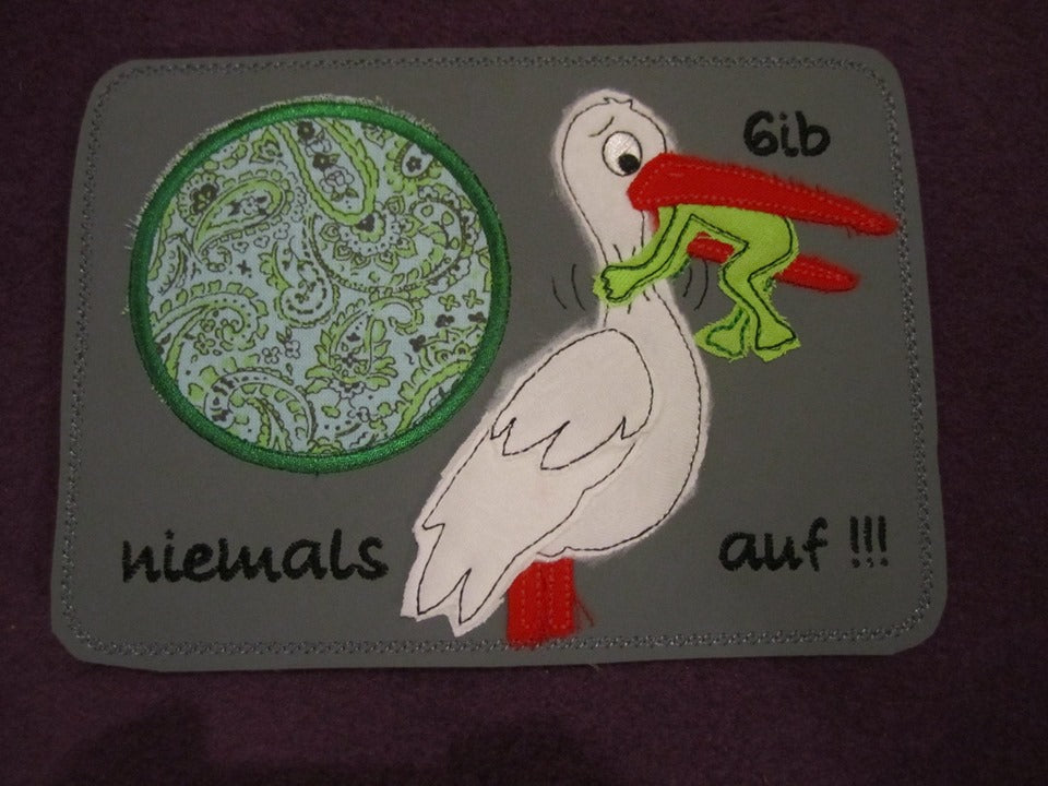 Stickdatei Set "Gib niemals auf" - Sewando