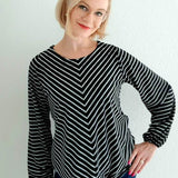 Schnittmuster Shirt GRADO Gr. 34-52 : - Sewando