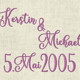 Stickdatei Schrift Schönschrift Set 720