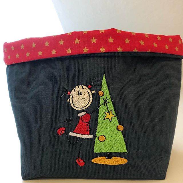 Stickdatei Strichmännchen Weihnachten Set 239 - Sewando