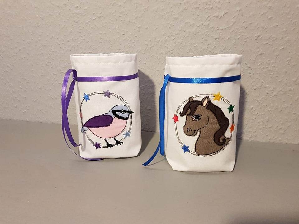 Stickdatei - Tier Buttons (20 Tiere) - Sewando