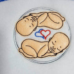 Stickdatei - Sternzeichen (Doodle-Applikation) 10x10 cm - Sewando