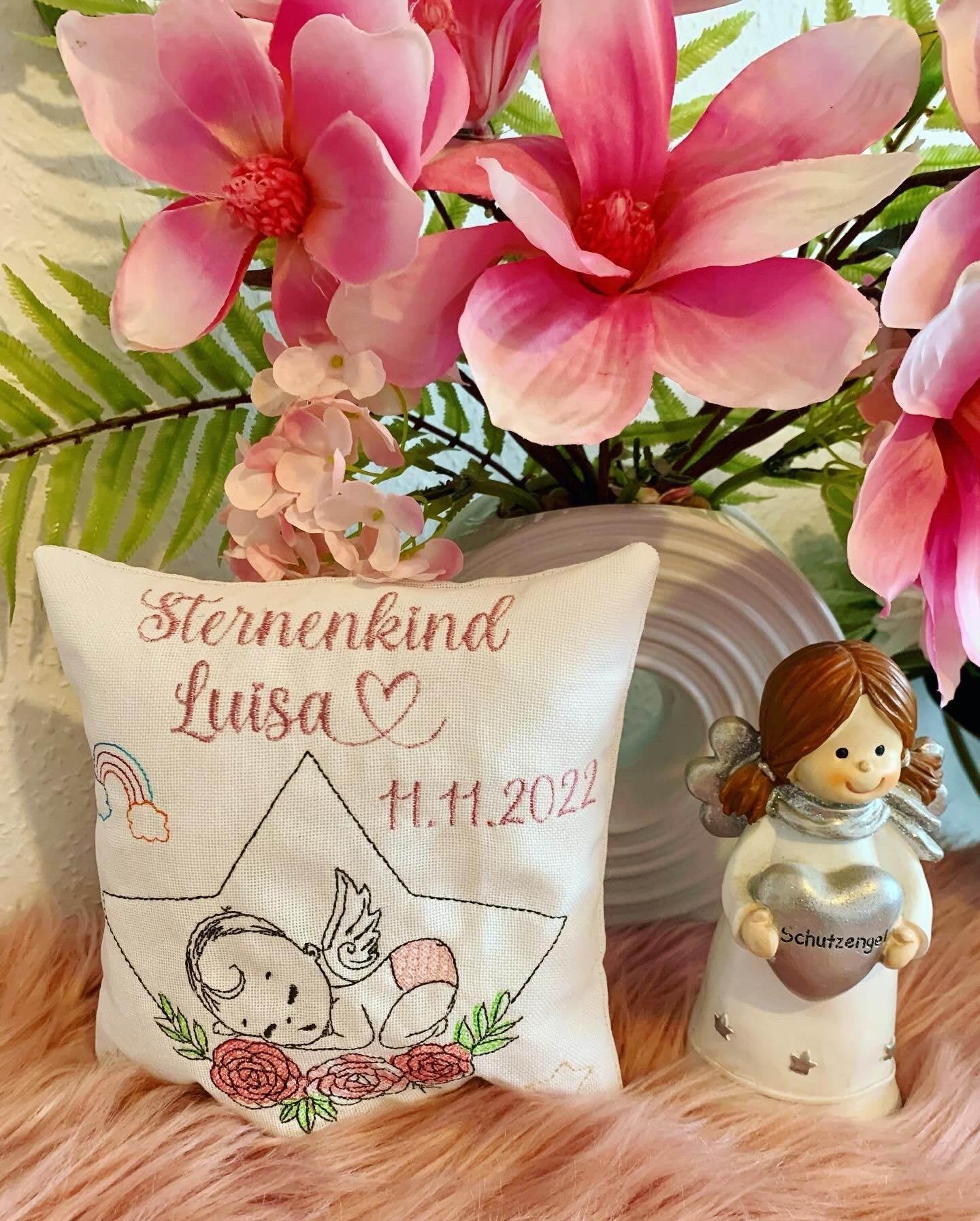 Stickdatei Sternenkind, Engel, Baby mit Flügel Set 944 - Sewando