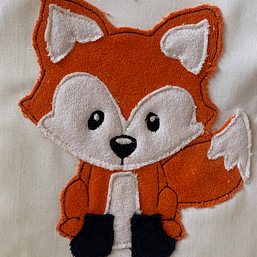 Stickdatei Doodle Fuchs Applikation Set 732 - Sewando