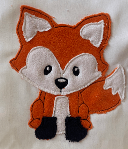 Stickdatei Doodle Fuchs Applikation Set 732 - Sewando
