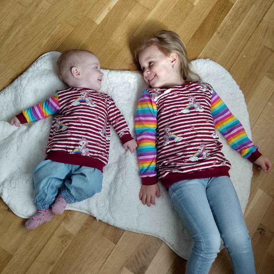 Schnittmuster Wohlfühlpulli Zuckerbonbon Größe 56-164 - Sewando