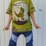 Schnittmuster Shirt AlldayDude Gr. 80 bis 152