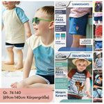 PASST GARANTIE Outfitset (4 Ebooks) Gr. 74-140: Summershorts & Traumtänzer Passformsystem Zuckerwolkenfabrik - Sewando